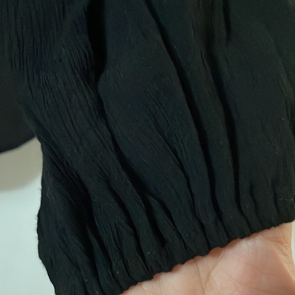 Free People Check On It Wrap Top Black XS - Picture 14 of 14